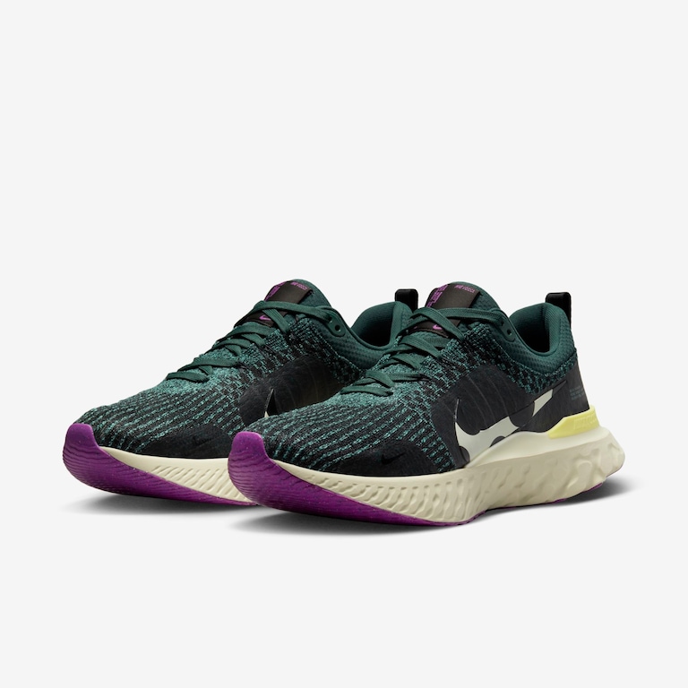 Tênis Nike React Infinity Run Flyknit 3 Masculino - Foto 5