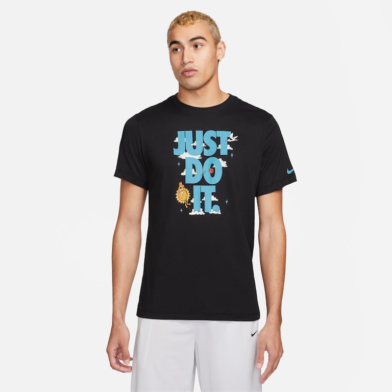 Camiseta Nike Dri-FIT "Just Do It" Masculina - Foto 1