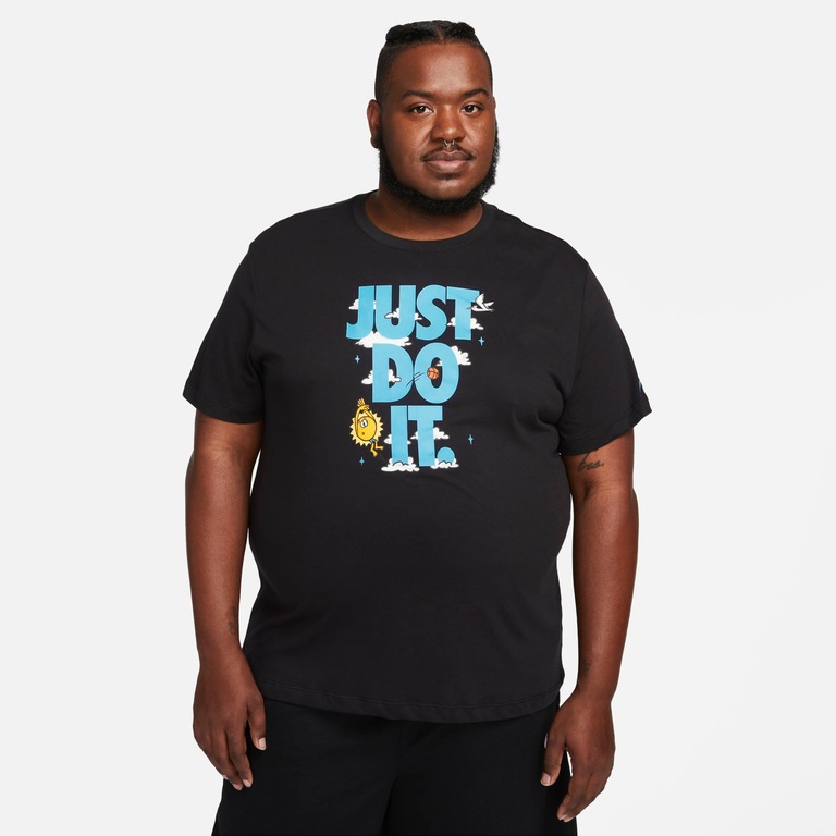 Camiseta Nike Dri-FIT "Just Do It" Masculina - Foto 6