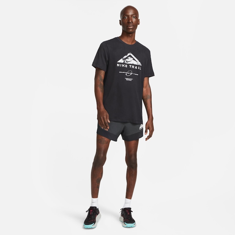 Camiseta Nike Dri-FIT Run Trail Masculina - Foto 4