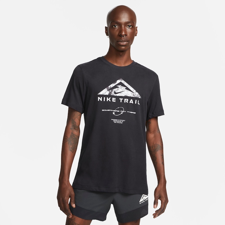 Camiseta Nike Dri-FIT Run Trail Masculina - Foto 1