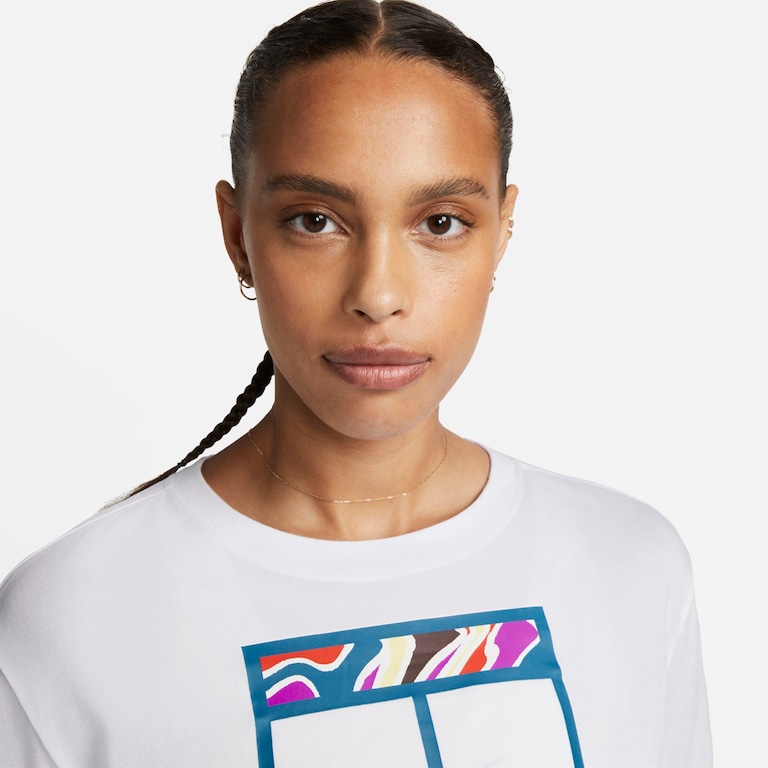 Camiseta Nike Court Dri-FIT Slam Feminina - Foto 3