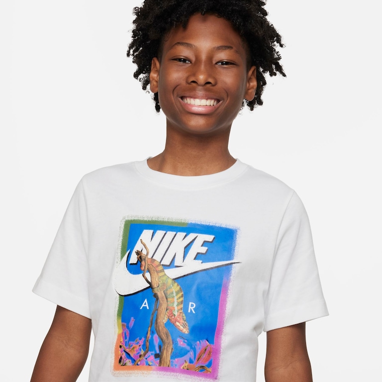 Camiseta Nike Sportswear Nike Air Photo Infantil - Foto 3