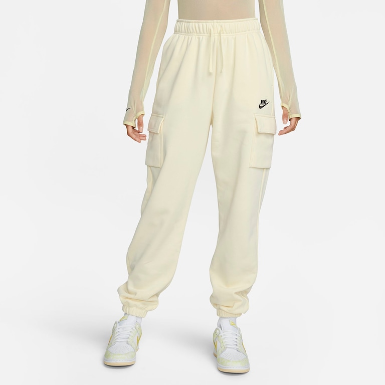 Calça Nike Sportswear Club Fleece Cargo Feminina - Foto 1