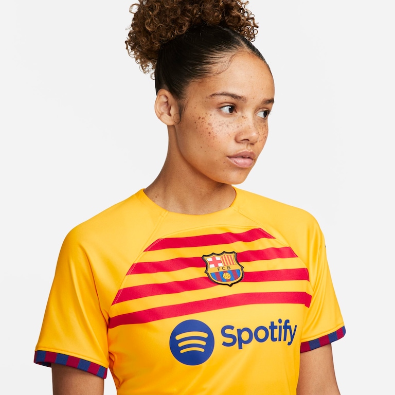 Camisa Nike Barcelona IV 2023/24 Torcedora Pro Feminina - Foto 3