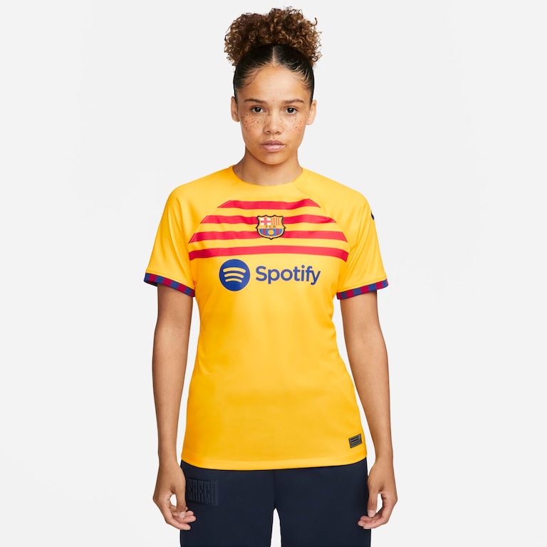 Camisa Nike Barcelona IV 2023/24 Torcedora Pro Feminina - Foto 1