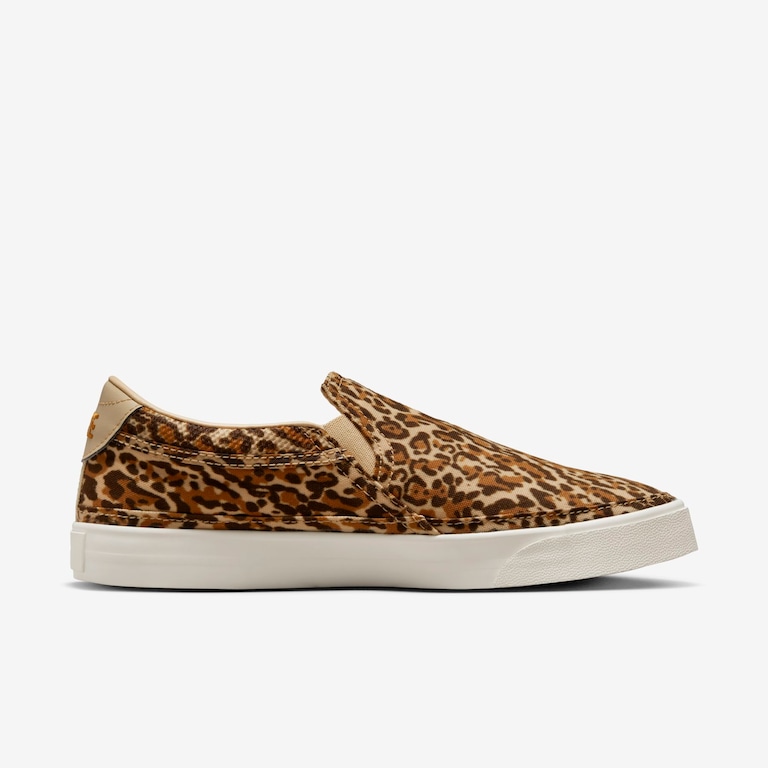 Tênis Nike Court Legacy Leopard Slip-On Feminino - Foto 4