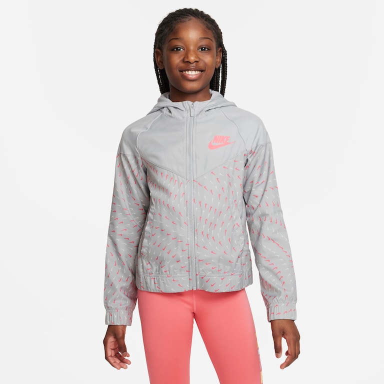 Jaqueta Nike Sportswear Windrunner Infantil - Foto 1