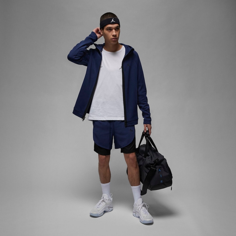 Jaqueta Jordan Dri-FIT Sport Fleece Masculina - Foto 6