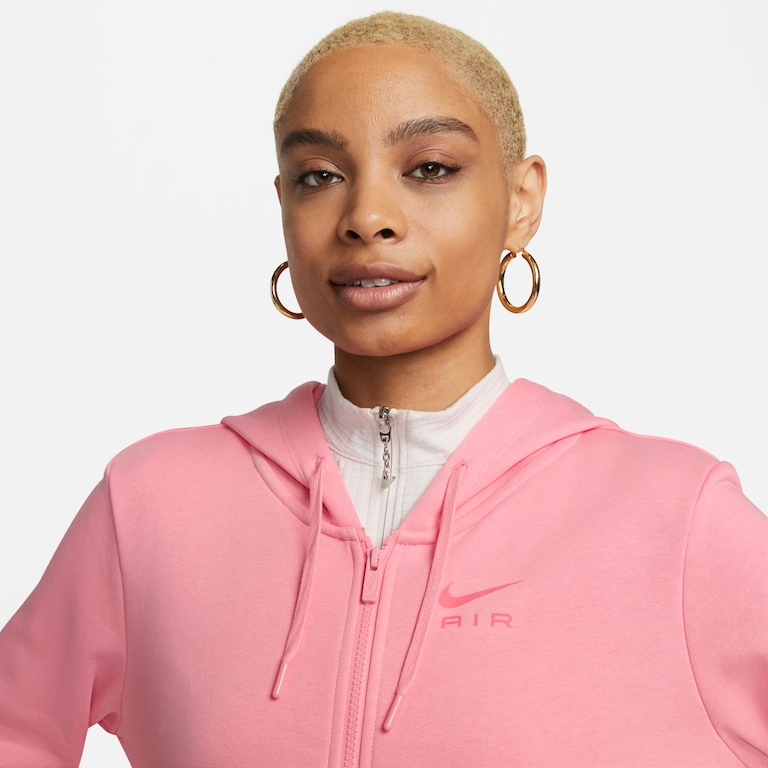 Jaqueta Nike Air Fleece Feminina - Foto 3