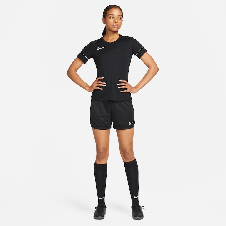 Shorts Nike Dri-FIT Academy Feminino - Foto 7