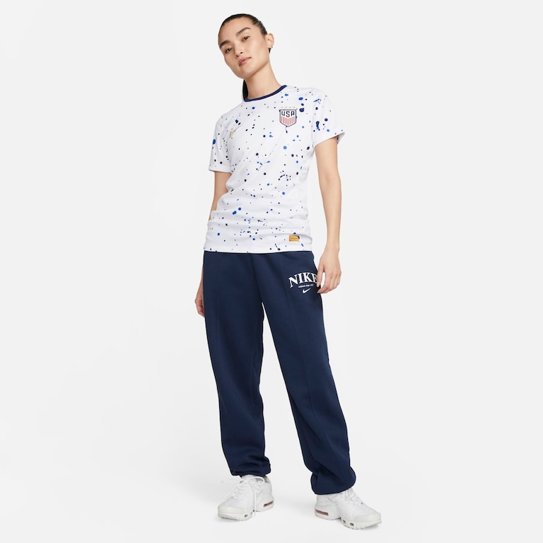 Camiseta Nike Estados Unidos I 2023/24 Torcedora Pro Feminina - Foto 7