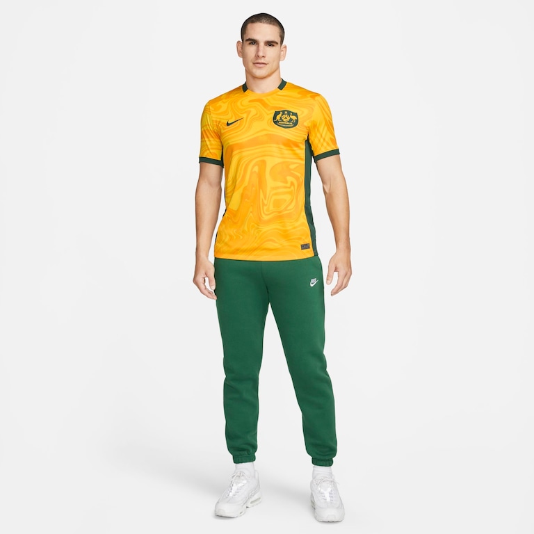 Camisa Nike Austrália I 2023/24 Torcedor Pro Masculina - Foto 7