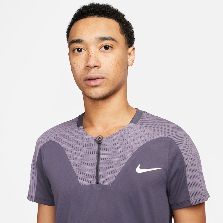 Polo Nike Court Dri-FIT ADV Slam Masculina - Foto 3