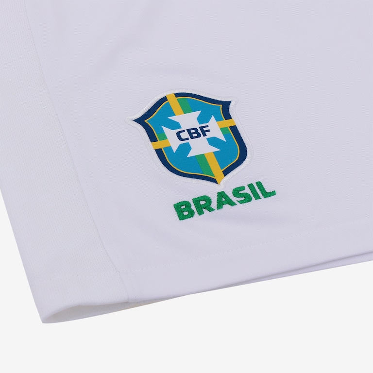 Shorts Nike Brasil II 2023/24 Torcedora Pro Feminino - Foto 5