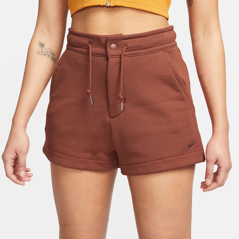 Shorts Nike Sportswear Modern Fleece Feminino - Foto 1