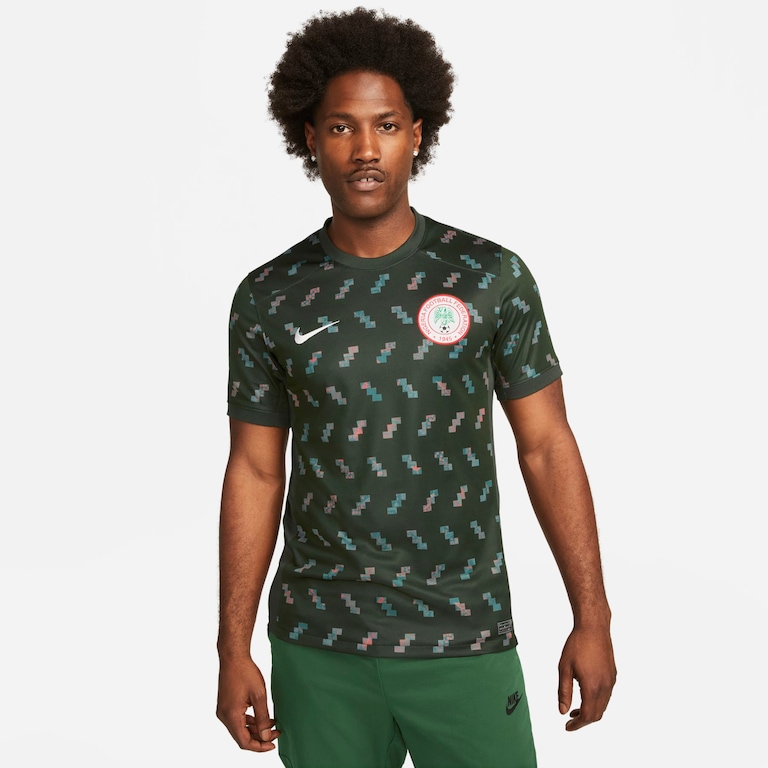 Camisa Nike Nigéria II 2023/24 Torcedor Pro Masculina - Foto 1