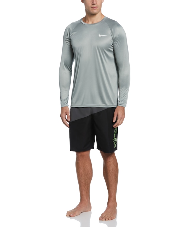 Camiseta Nike Heather Hydroguard Masculina - Foto 5