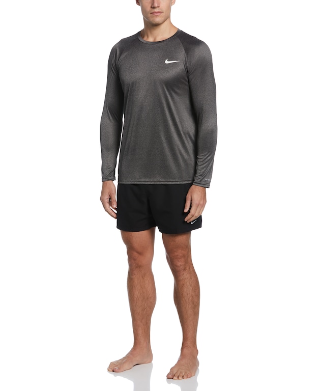 Camiseta Nike Heather Hydroguard Masculina - Foto 5