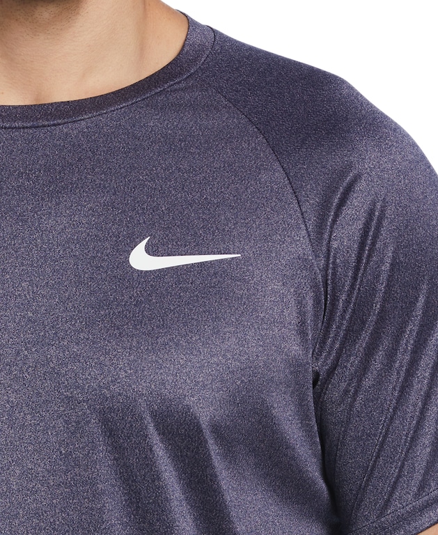 Camiseta Nike Heather Hydroguard Masculina - Foto 4