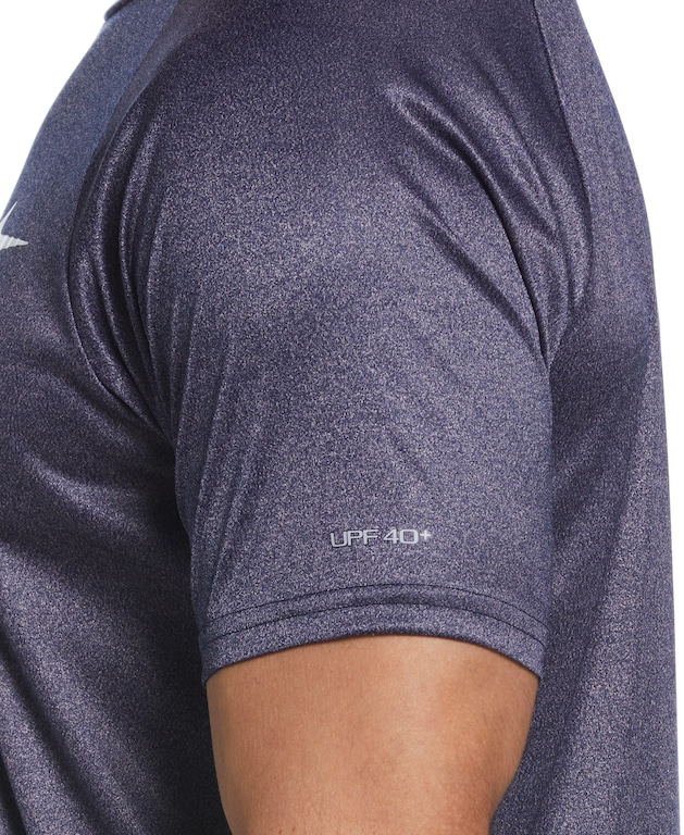 Camiseta Nike Heather Hydroguard Masculina - Foto 6