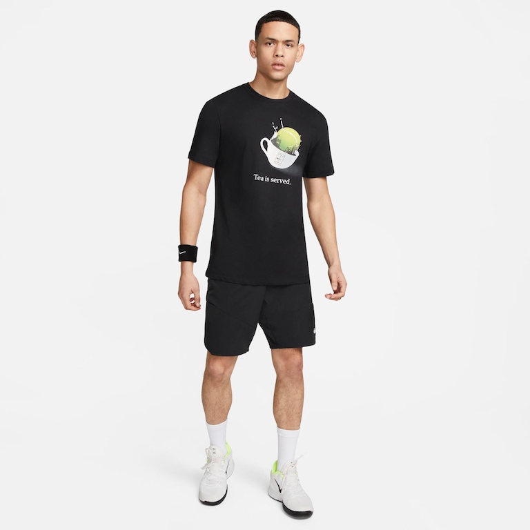 Camiseta Nike Court Dri-FIT Masculina - Foto 5
