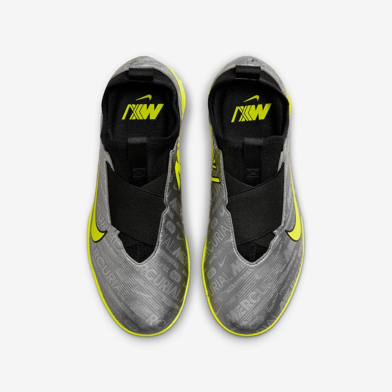 Chuteira Nike Zoom Mercurial Vapor 15 Academy XXV Society Infantil - Foto 4
