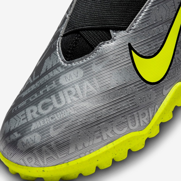 Chuteira Nike Zoom Mercurial Vapor 15 Academy XXV Society Infantil - Foto 7