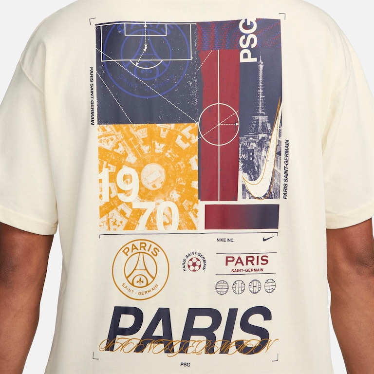 Camiseta Nike Max90 Paris Saint-Germain Masculina - Foto 5