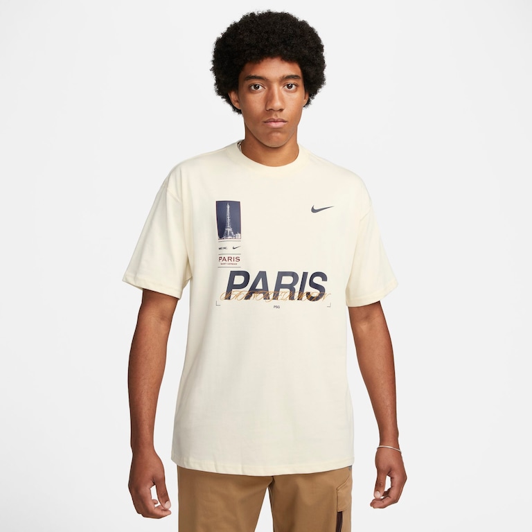 Camiseta Nike Max90 Paris Saint-Germain Masculina - Foto 1