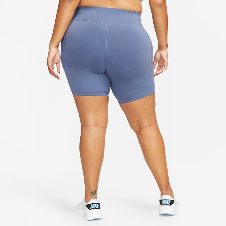 Plus Size - Shorts Nike One Feminino - Foto 2