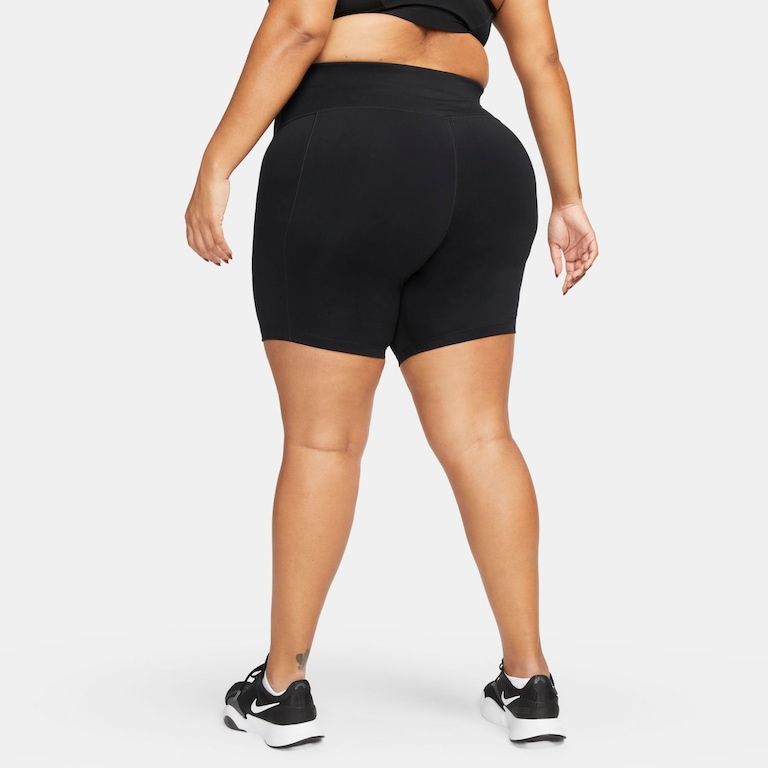 Plus Size - Shorts Nike One Feminino - Foto 2