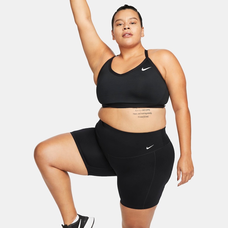 Plus Size - Shorts Nike One Feminino - Foto 1