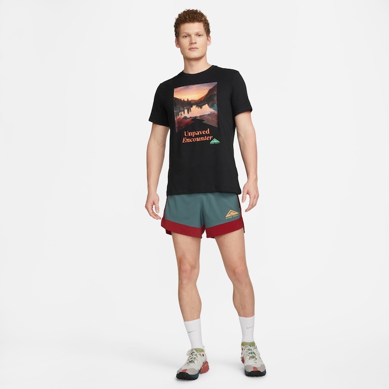 Camiseta Nike Trail Dri-FIT Masculina - Foto 5