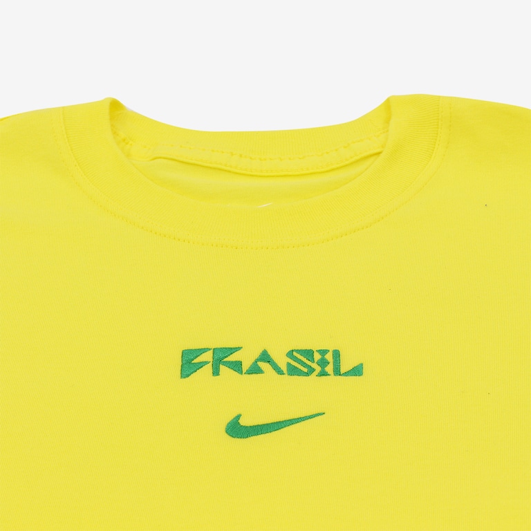 Camiseta Nike Brasil Feminina - Foto 4