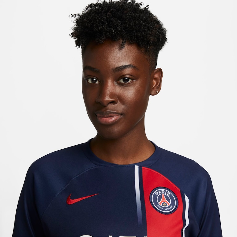 Camisa Nike Paris Saint-Germain I 2023/24 Torcedora Pro Feminina - Foto 3