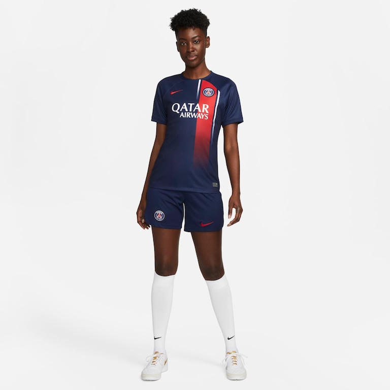 Camisa Nike Paris Saint-Germain I 2023/24 Torcedora Pro Feminina - Foto 8