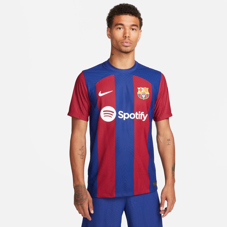 Camisa Nike Barcelona I 2023/24 Jogador Masculina - Foto 1