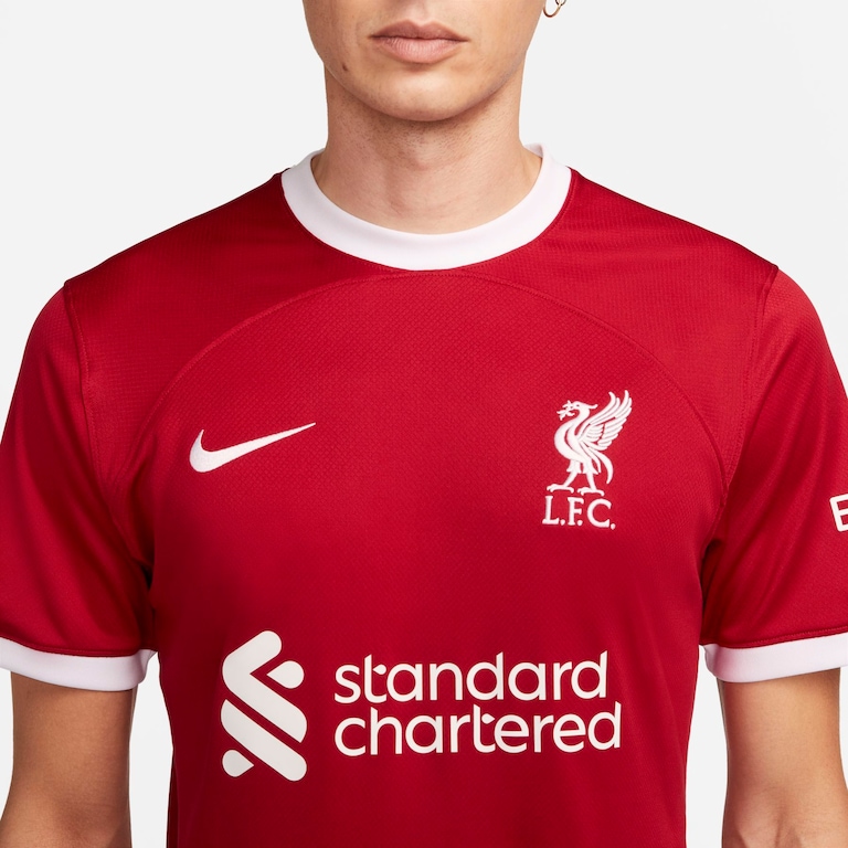 Camisa Nike Liverpool I 2023/24 Torcedor Pro Masculina - Foto 3