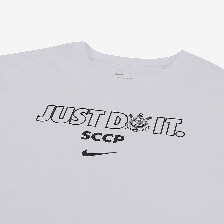 Camiseta Nike Corinthians Just Do It Masculina - Foto 3