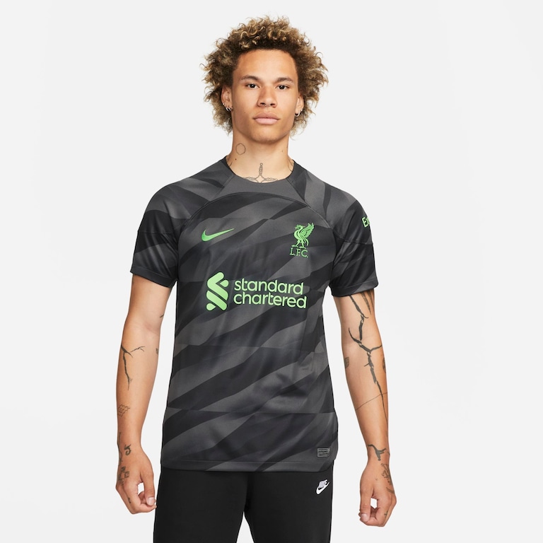 Camisa de Goleiro Nike Liverpool 2023/24 Torcedor Pro Masculina - Foto 1