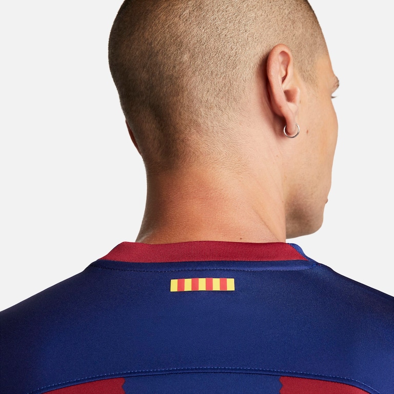 Camisa Nike Barcelona I 2023/24 Torcedor Pro Masculina - Foto 4