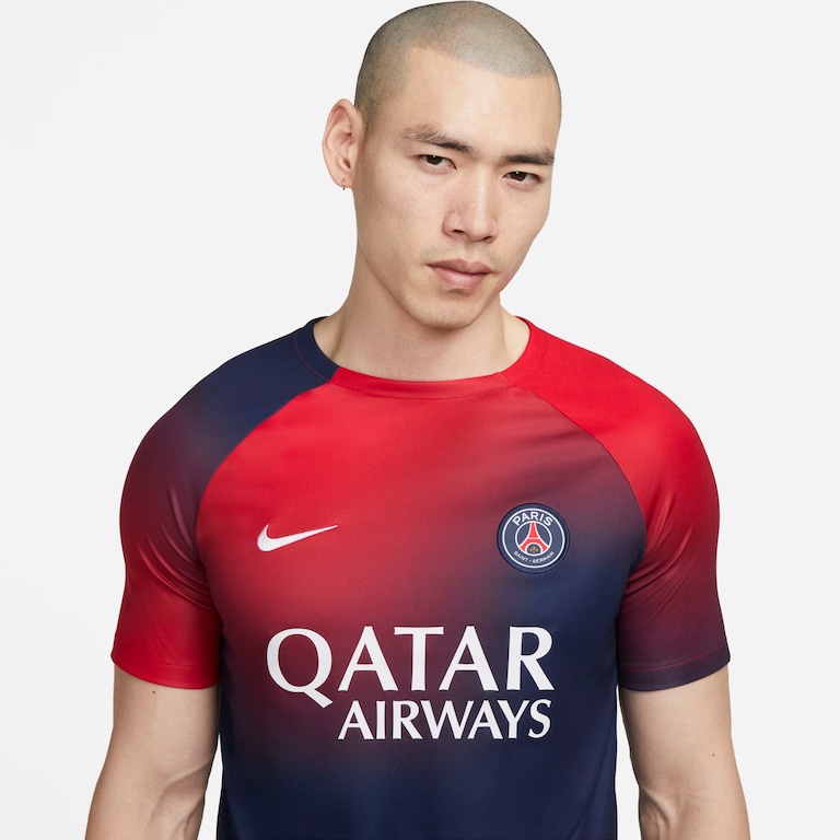 Camiseta Nike Paris Saint-Germain Academy Pro Masculina - Foto 3