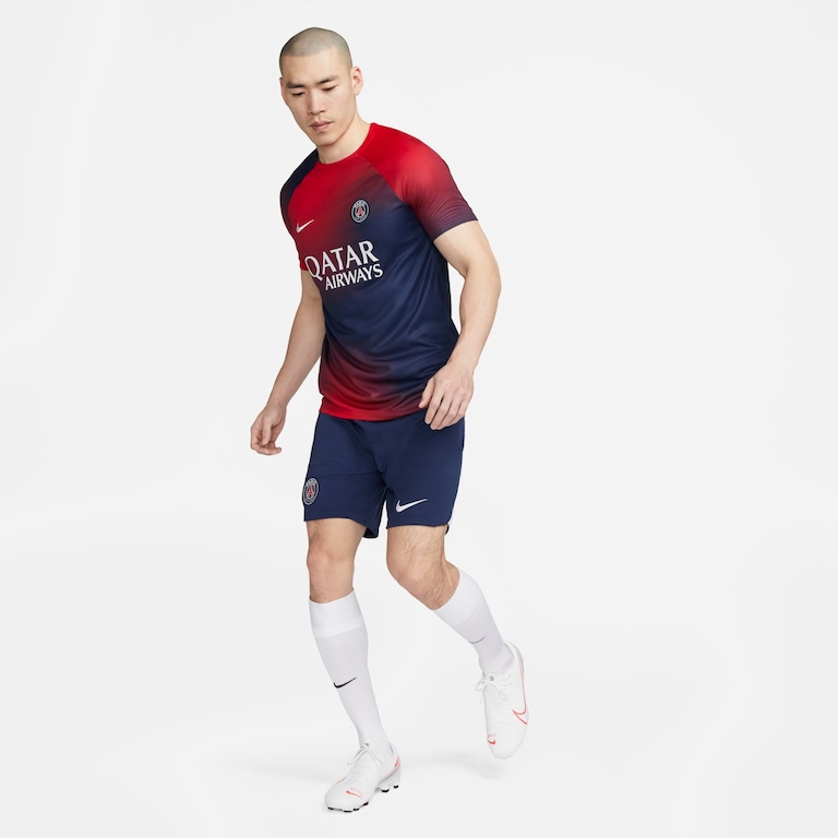 Camiseta Nike Paris Saint-Germain Academy Pro Masculina - Foto 7