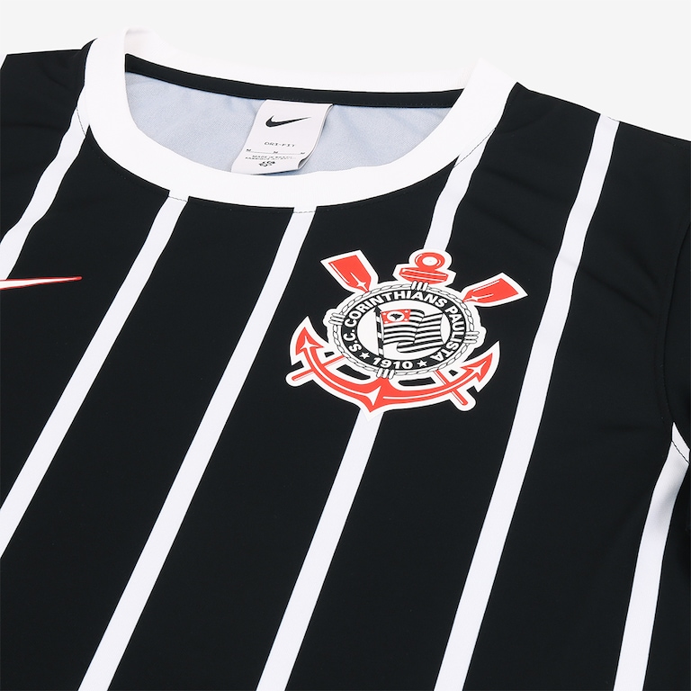 Camisa Nike Corinthians II 2023/24 Torcedor Supporter Masculina - Foto 3
