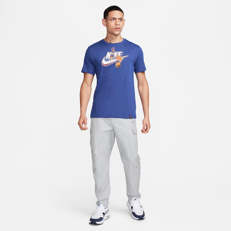 Camiseta Nike Barcelona Futura Masculina - Foto 4