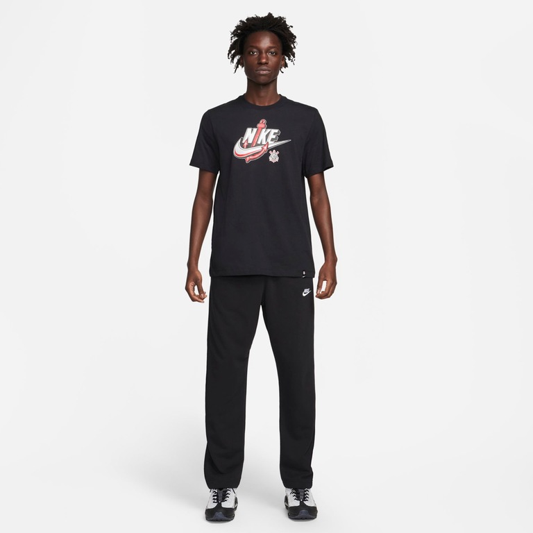 Camiseta Nike Corinthians Futura Masculina - Foto 6