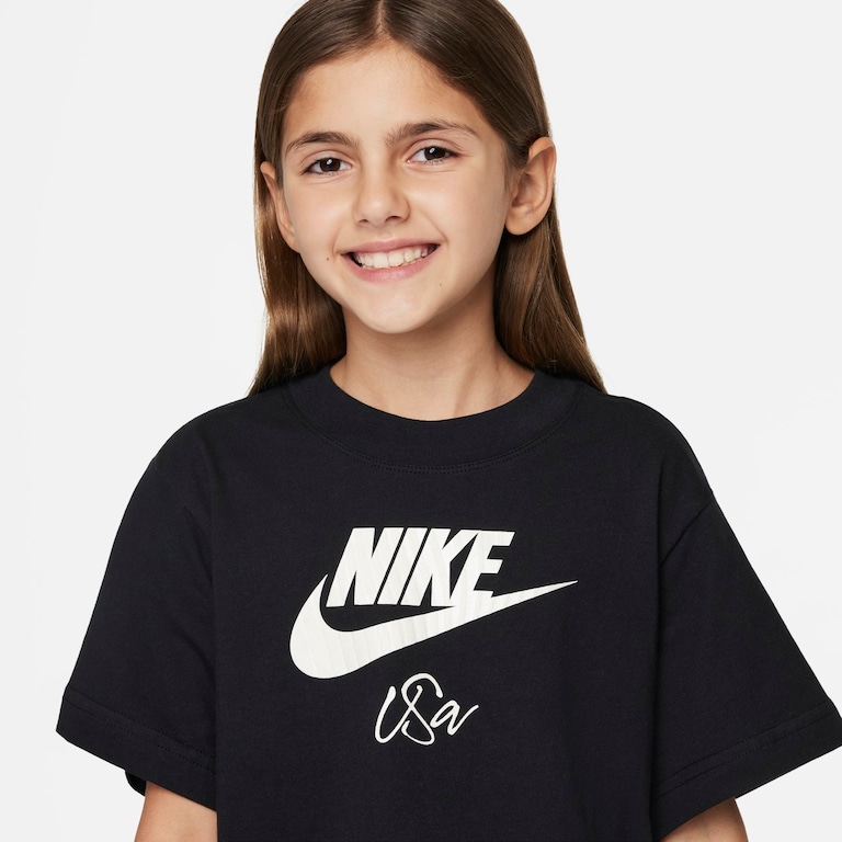 Camisa Nike Estados Unidos Futura Infantil - Foto 3