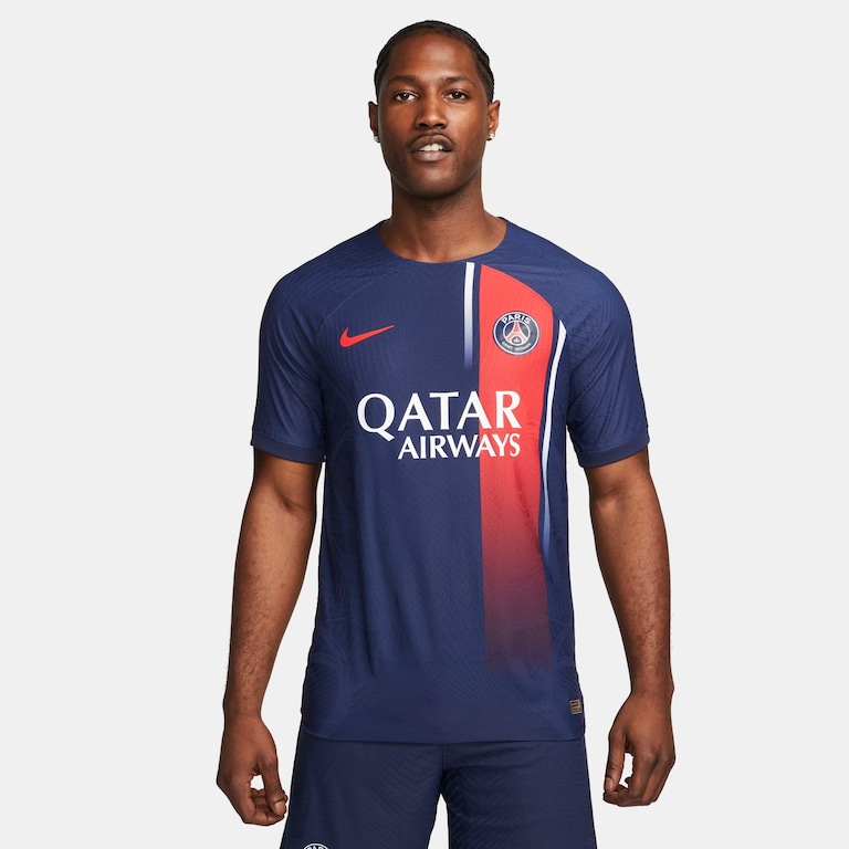 Camisa Nike Paris Saint-Germain I 2023/24 Jogador Masculina - Foto 1