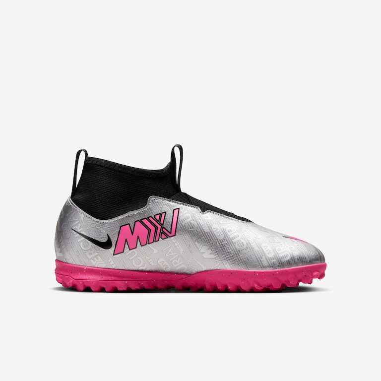 Chuteira Nike Zoom Mercurial Superfly 9 Academy XXV Infantil Society - Foto 3